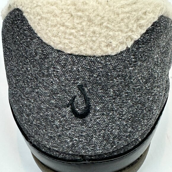 🌺 OluKai Puku‘i Quilted Slipper - Dark Shadow / Lava Rock - Men’s 10 🌺 - Picture 12 of 15